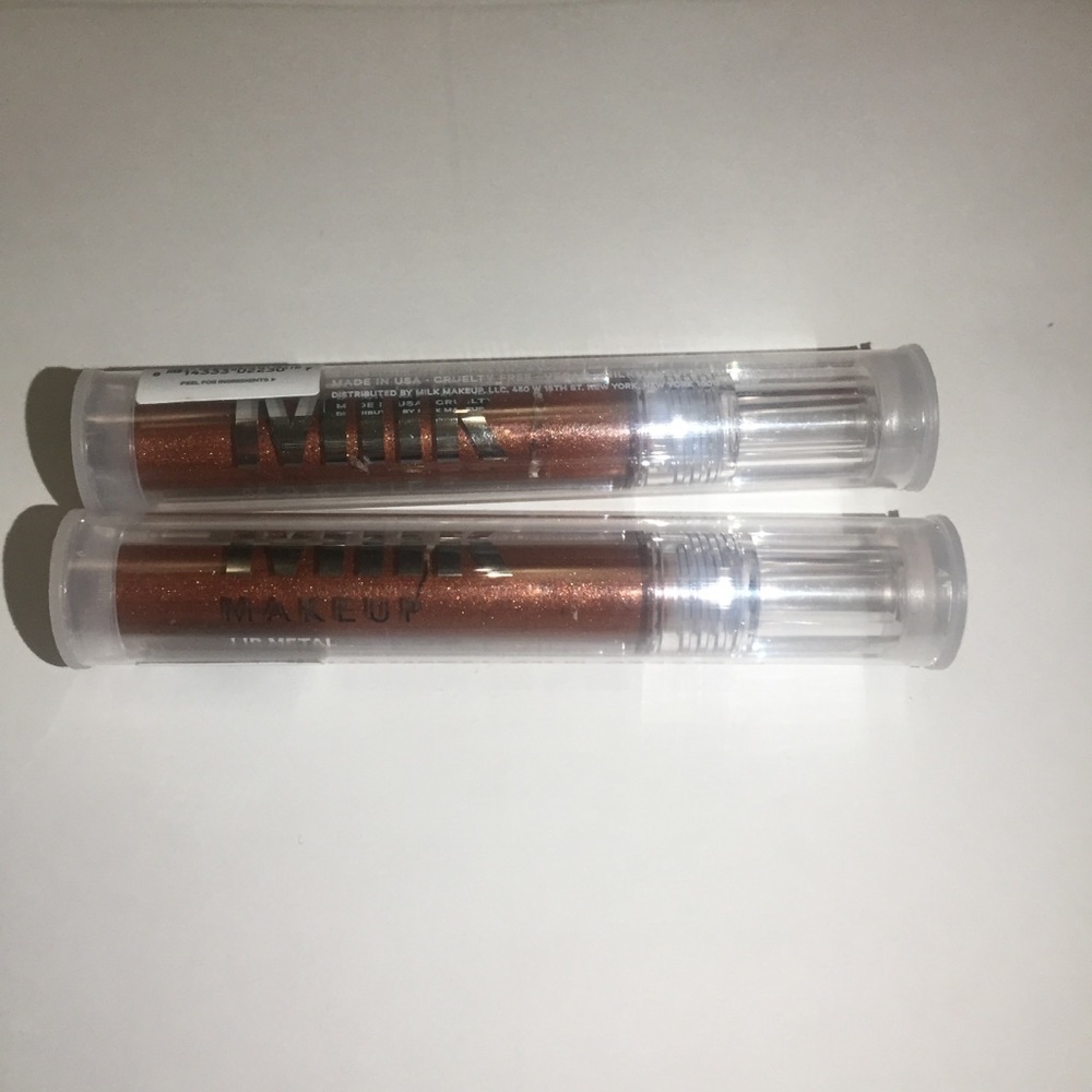 2 x MILK lip metal